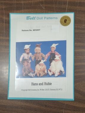 Hans and Hubie Doll Clothing Pattern #RP2807